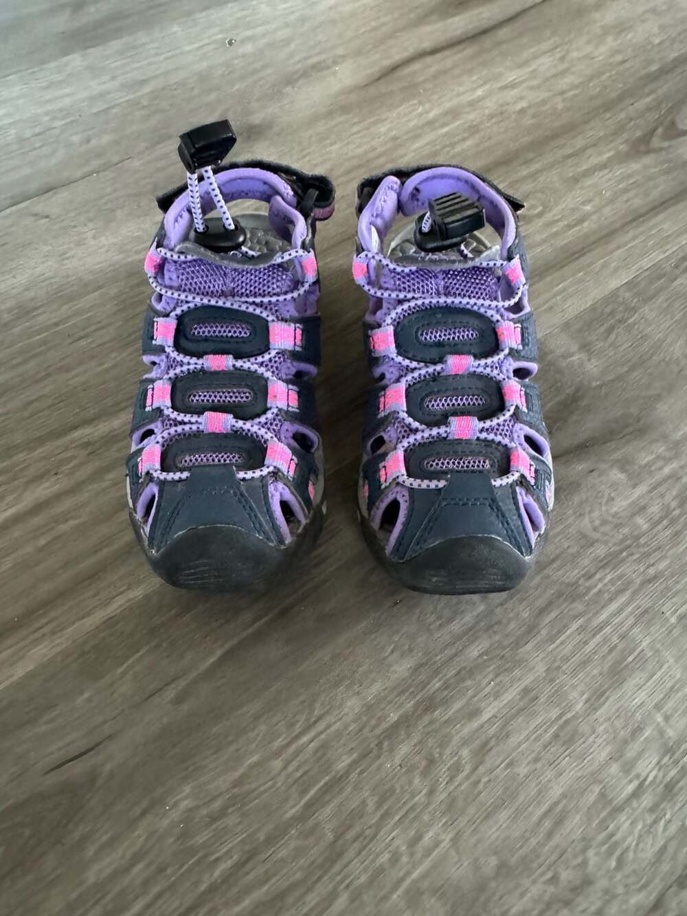 Northside Burke II Toddler Size 11 Purple/Black Active Sandals
